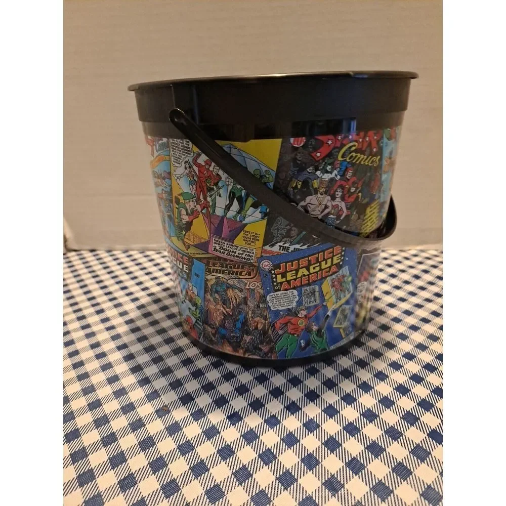 AMC Theater Justice League of America Comics Popcorn Bowl Bucket